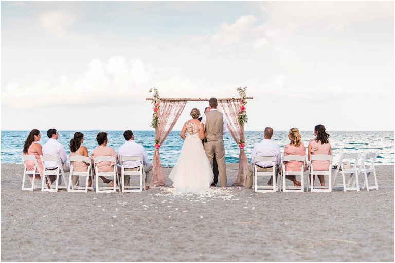 Pink And Pretty Cocoa Beach Wedding Melbourne Florida