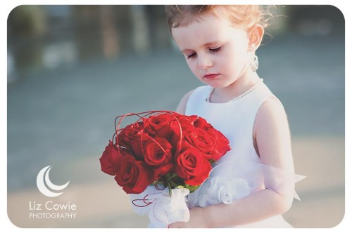 Cocoa beach flower girl