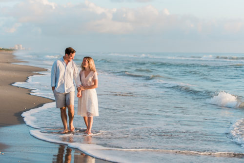 sunrise engagement photography