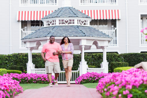 Disney Boardwalk engagement photography