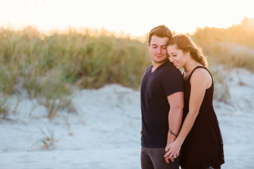 Jetty Park engagement photography