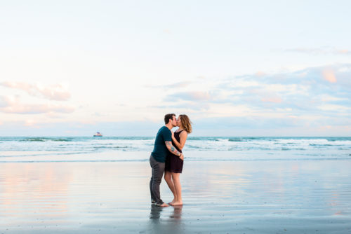 Jetty Park engagement photography
