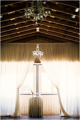 Inside the boathouse at Up the Creek Farms engagement
