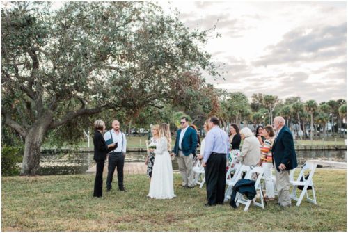 Chart House waterfront Wedding