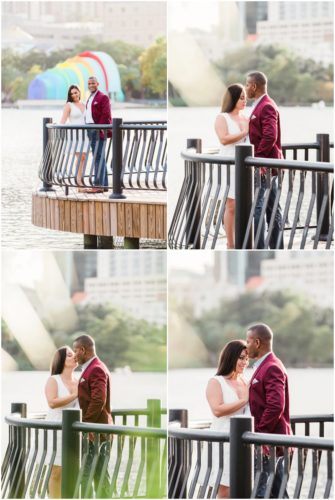 Lake Eola engagement