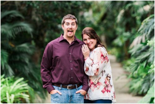 McKee Botanical Garden engagement session