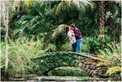 McKee Botanical Garden engagement session