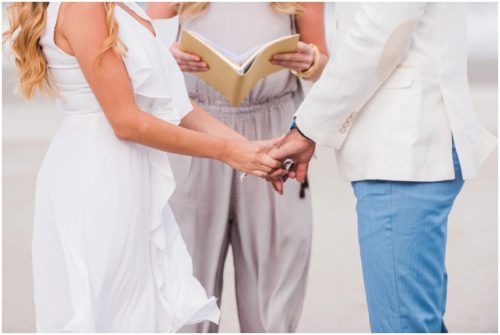 holding hands