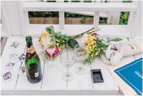 Details at beach elopement at Windemere by the Sea