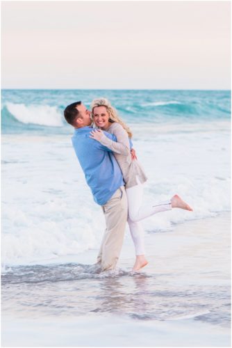 picking up at Vero Beach Engagement