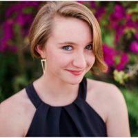 Close up of girl during Sweet 16 portraits in downtown Eau Gallie