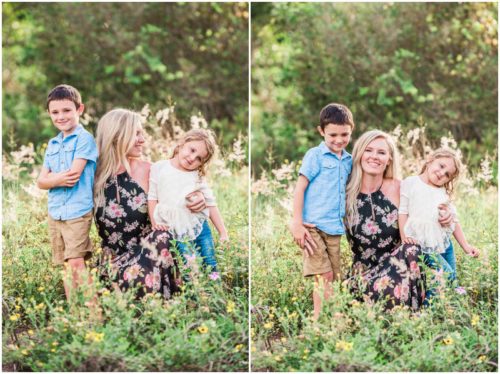 Melbourne Florida Family Photographer mom with kids photo by Liz Cowie Photography
