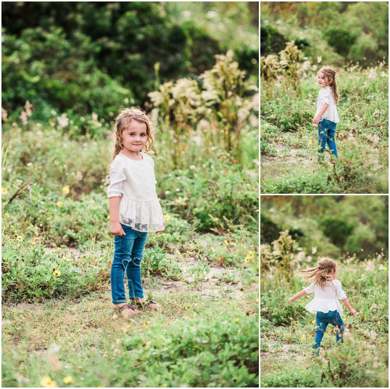 Melbourne Florida Family Photographer little girl playing photo by Liz Cowie Photography