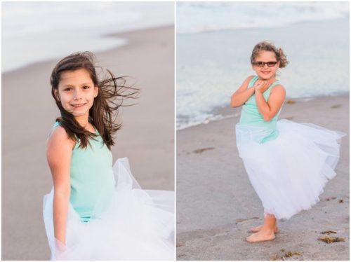 Solo portraits during Melbourne Beach Family Photography session