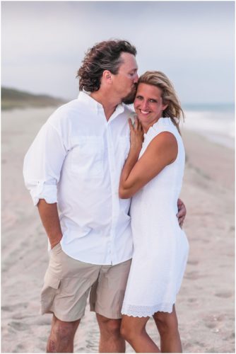 Mom and Dad during Melbourne Beach Family Portraits