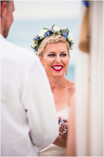 beautiful bride gorgeous melbourne beach wedding