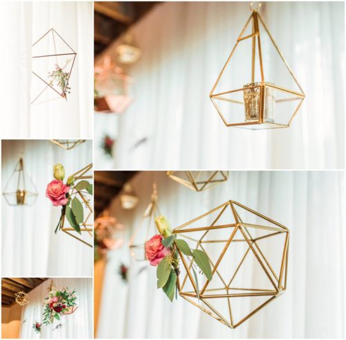 Details inside the boathouse at Up the Creek Farms Wedding