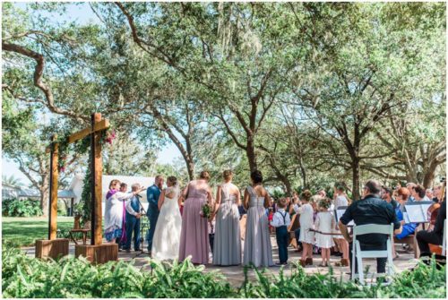 landscape at Up the Creek Farms Wedding