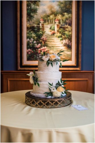 Cake Eau Gallie Yacht Club Wedding