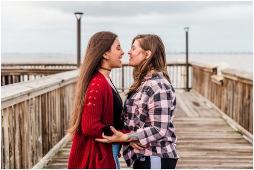 couple together during Florida proposal