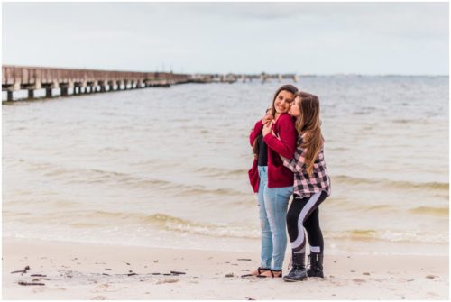 by the river during Florida proposal