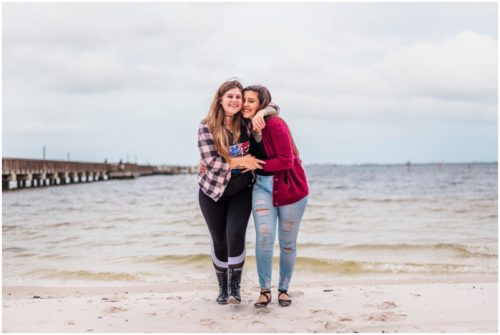 by the river during Florida proposal