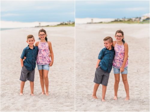 Brother and sister Central Florida Family Photography