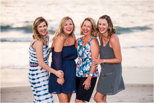 Just the girls on the beach Family Photo Session