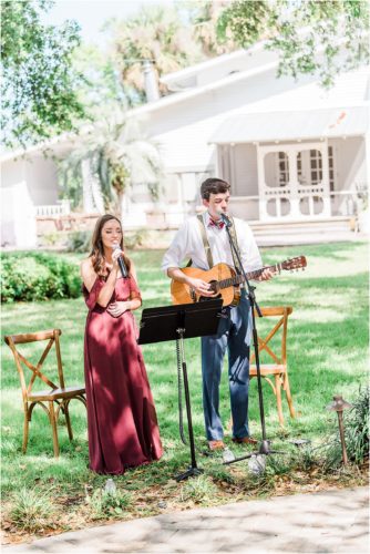 Ceremony Up The Creek Farms Wedding Photography