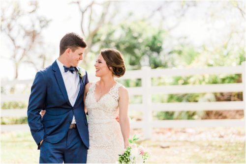 bride and groom Up The Creek Farms Wedding Photography