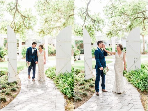 Bride and groom Up The Creek Farms Wedding Photography