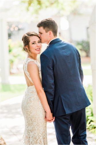 Bride and groom Up The Creek Farms Wedding Photography