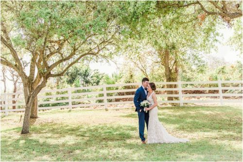 Bride and groom Up The Creek Farms Wedding Photography