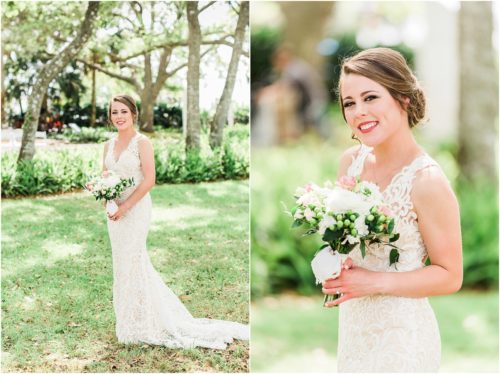 Just the bride Up The Creek Farms Wedding Photography