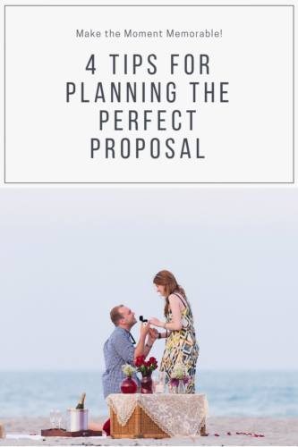 Tips on how to plan the wedding proposal using a proposal photographer