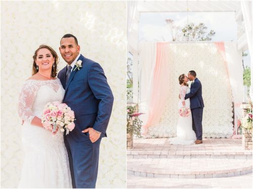 Bride and groom Grand Manor Wedding