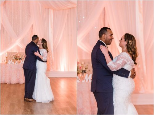 First dance at Grand Manor Wedding
