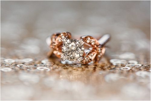 engagement ring at Up the Creek Farms Melbourne Proposal Photographer