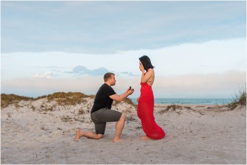 proposal by the dunes Melbourne Proposal Photographer