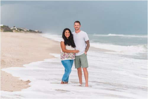 Just the parents with Melbourne Beach Photographer Liz Cowie