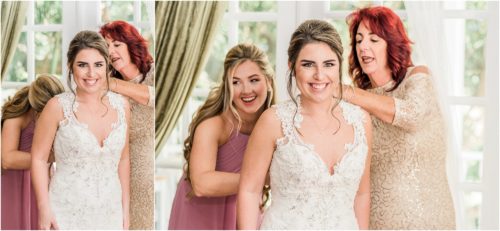 Bride getting ready at Up the Creek Farms Melbourne Wedding Photographer