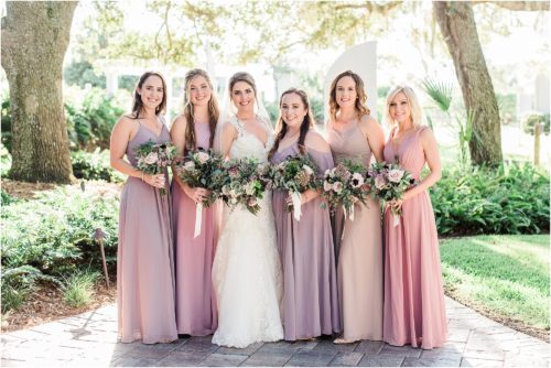 Bridesmaids laughing at Up the Creek Farms Melbourne Wedding Photographer