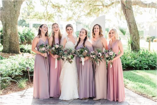 Bridesmaids laughing at Up the Creek Farms Melbourne Wedding Photographer