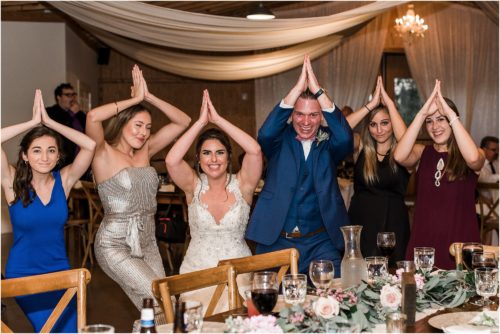 Reception at Up the Creek Farms Melbourne Wedding Photographer