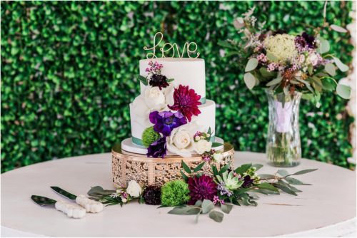 Cake by Cakes so Simple at Banyan Estate Wedding