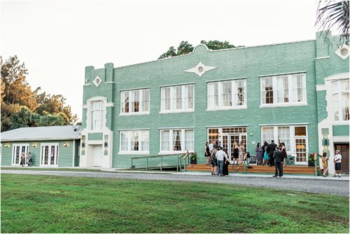 Outside front view of Banyan Estate at Banyan Estate Wedding