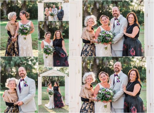 Family formals with mothers at Banyan Estate Wedding