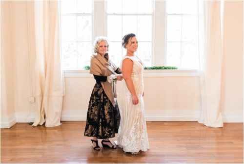 Getting the bride read at Banyan Estate Wedding