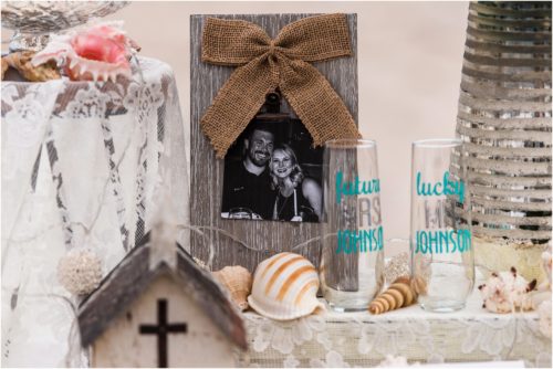 Table set up during Satellite Beach proposal