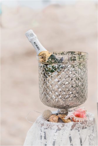 Table set up during Satellite Beach proposal